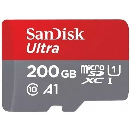 Micro Sd Tarjeta Memoria 200gb 100mb/s Sandisk® Clase 10