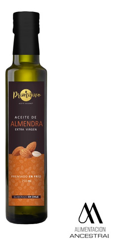 Aceite De Almendra 250 Ml. 100% Natural. Envíos Flex