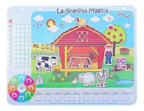 Juego Granjita Mágica Interactivo Entretenido Grupo Niños