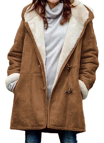 Abrigo Con Capucha De Moda | Abrigo Keep Wool - Keep Warm 20