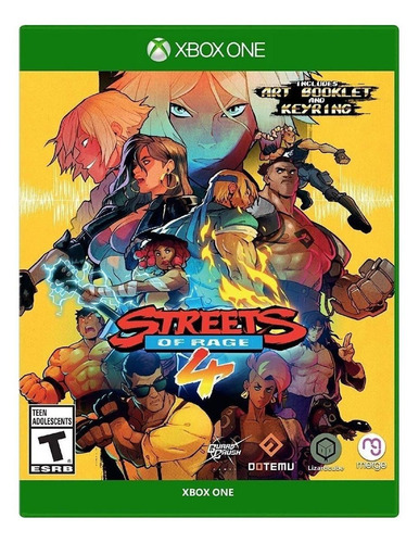 Streets of Rage 4  Standard Edition Dotemu Xbox One Físico