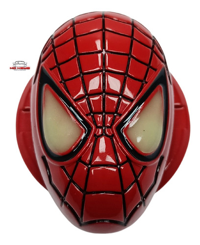 Protector Boton De Encendido De Arranque Spiderman Metal