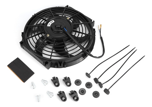 Instalação De Push/pull De Radiador Elétrico Slim Fan 10in P