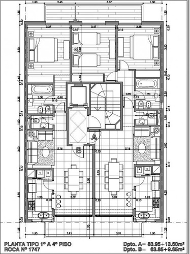 Imagen 2 de 5 de Departamento De 2 Ambientes Roca 1700