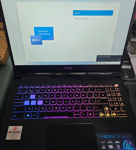 Msi Cyborg 15.6 I7 155h Rtx 4060 16gb Ram 512gb Ssd Negro (Usado)
