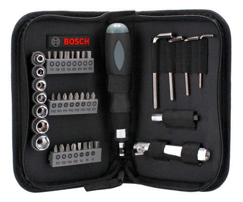 Juego De Puntas Y Dados Bosch 38pzas