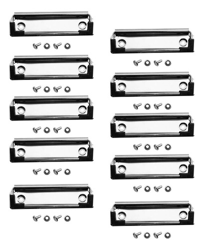 10x Clips Para Portapapeles Clips De Tablero De Archivos De