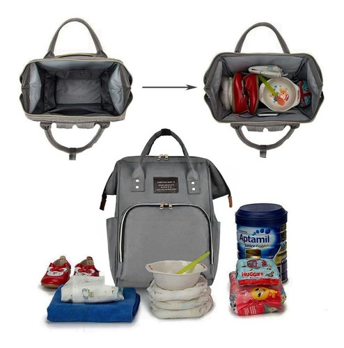 Pañalera Morral Multiusos En 3 Lindos Colores
