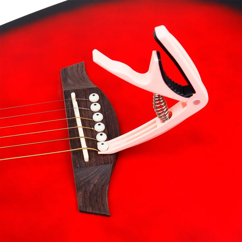 Guitarra Capo Cambio Rápido Accesorios De Guitarra Rosado