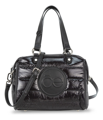 Bolsa Hobo Cloe Badani Mediano Color Negro