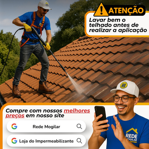 Kit 12kg Manta Emborrachada Telha Colonial +tecido Bidim