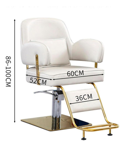 Silla Peluqueria Barberia Modelo Royal