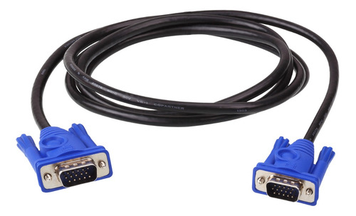 Cable De Video Vga A Vga Macho 1.5m Monitor 