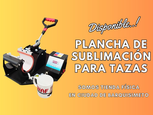 Plancha De Sublimar Para Tazas