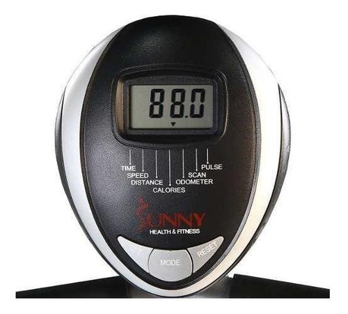 Imagen 2 de 2 de Bicicleta fija Sunny Health & Fitness SF-RB4616 horizontal gris y negra