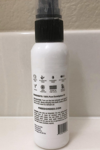 Spray De Ducha De Eucalipto Puro Transforma Tu Ducha En Un S