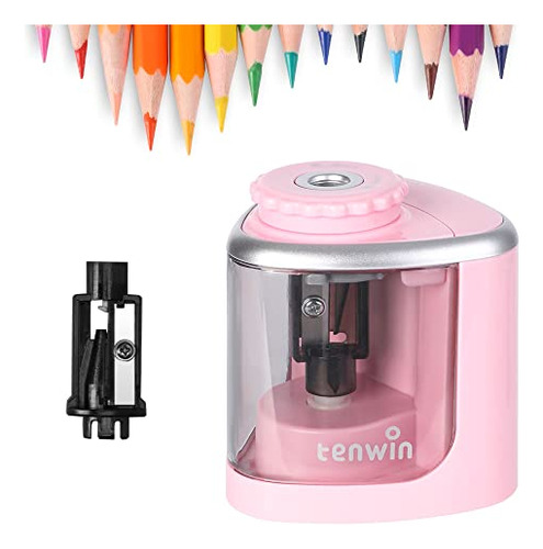 Tenwin Electric Pencil Sharpener Battery Operated,fast ...