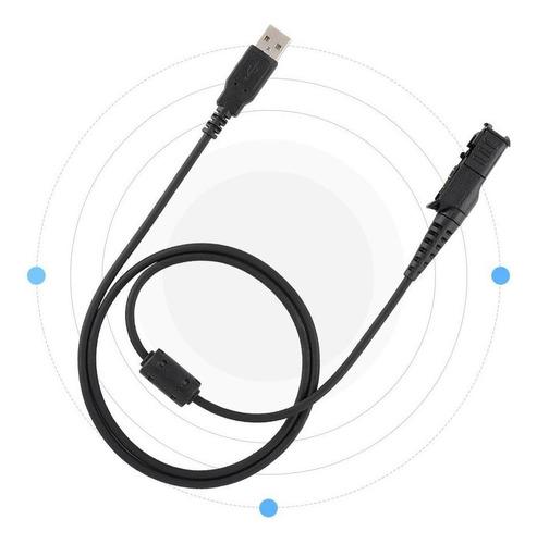 Cable De Programación Usb Para Radio Portátil Motorola Dep