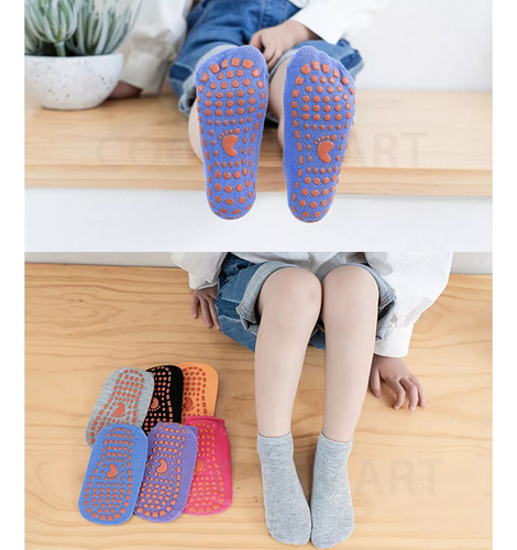 Calcetines Antideslizantes Para Niñas Aodon Socks