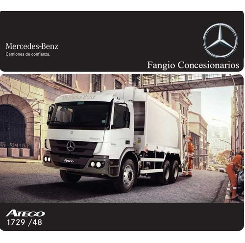 Mercedes Benz Atego 1729/48 Anticipo $ 37,746.17