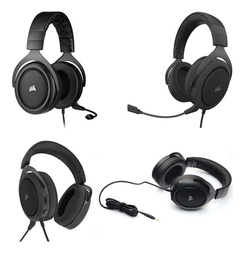 Imagen 3 de 5 de Auriculares Gamer Corsair Hs50 Pro Stereo Pc Consolas Pcreg