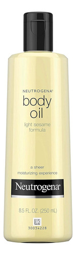 Neutrogena Aceite Corporal Fórmula Ligera De Sésamo Sésamo