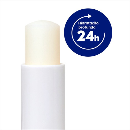 Kit 3 Hidratantes Labiais Original Nivea 4,8g - Beiersdorf