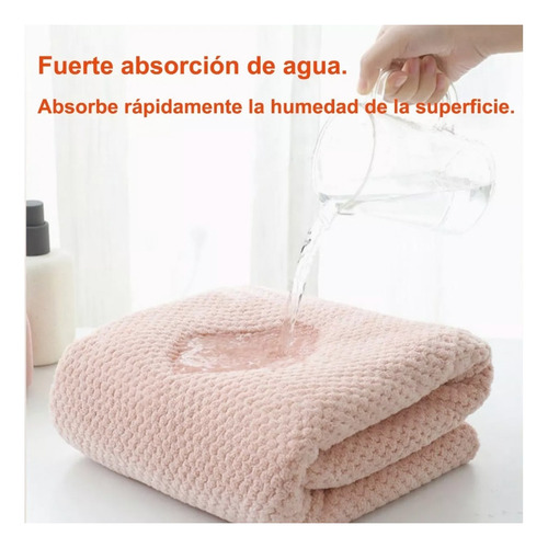 3 Toallas Baño Microfibra Alta Calidad Secado Rápido Norplat