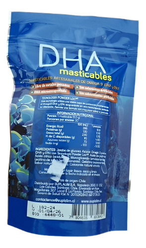 Omega 3 Masticable Dha/epa 30 Calugas