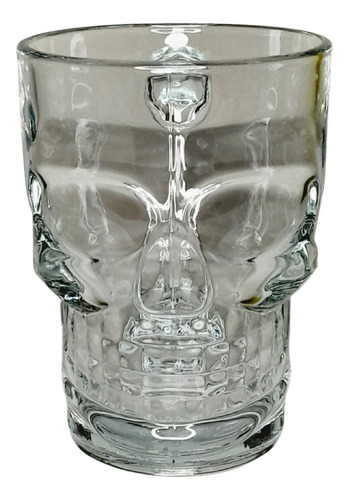 Tarro Cervercero En Forma De Calavera Vaso De Vidrio 460ml