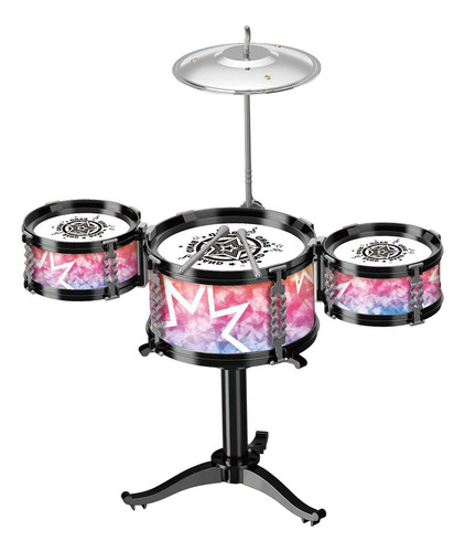 Juego De Batería De Jazz Para Niños, Iluminación Musical,