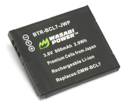 Power Bateria Para Panasonic Dmw-bcl7 Lumix Dmc-f5 Dmc-fh10