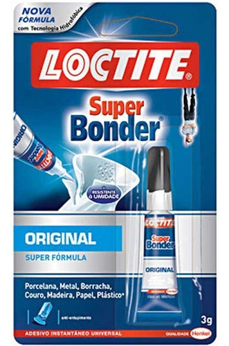 Super Bonder Adhesivo Instantaneo Original