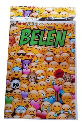 2 Libros Para Colorear Personalizado Emoji Emoticones