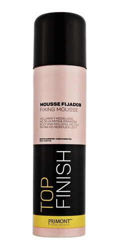 Mousse Fijador Finish Primont X 270cc Volumen Y Modelado