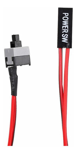 Boton Power/reset Para Gabinete Atx Con Cable A Mother Miner