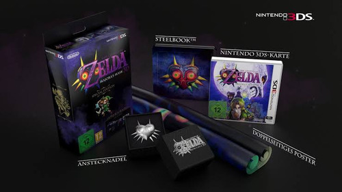 Zelda Majoras Mask 3ds Especial Edition Totalmente Nuevo