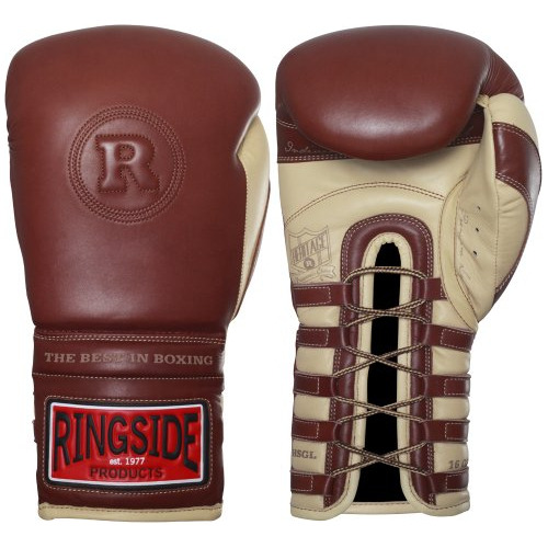 Guantes De Alambrado Patrimonio De Ringside, Marrón, 16 Onza