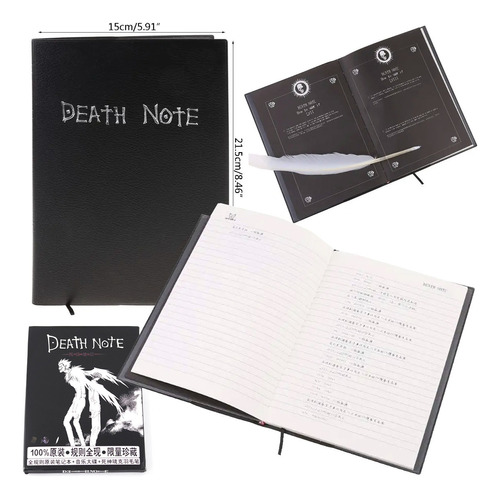 Death Note Libreta Con Pluma Y Cd Ost Live Action Importada