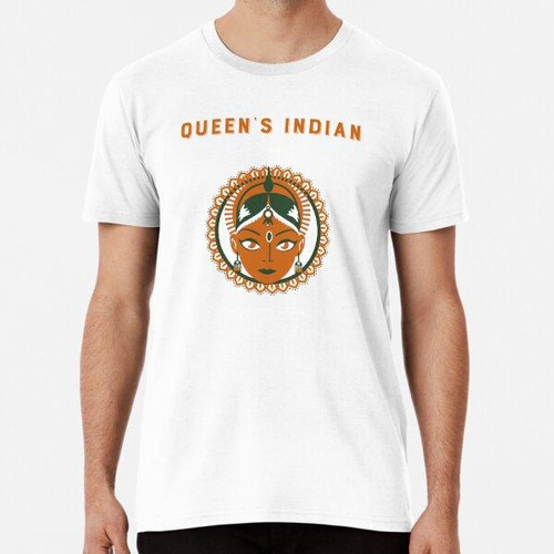 Remera Defensa India De La Reina Del Ajedrez Algodon Premium