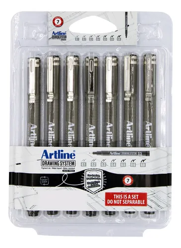 comprar Drawing System Technical Fineliner Boligrafo Tinta Negra 7