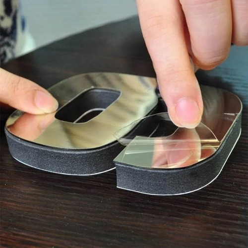 Reloj De Pared Mute 3d Grande Números Negros 120cm
