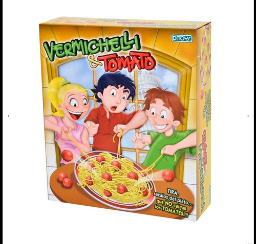 Vermichelli & Tomato Juego Mesa Fideos 1963 Ditoys 