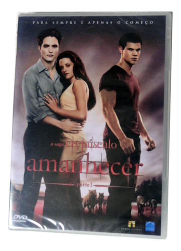 Dvd A Saga Crepúsculo - Amanhecer Parte 1 / Novo Lacrado