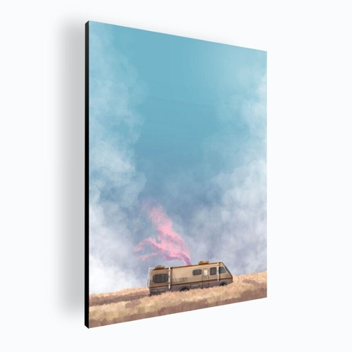 Cuadro Decorativo Diseño Poster Breaking Bad 84x118 Mdf