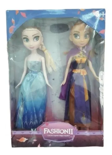 Muneca Frozen Elsa Y Ana Ninas MercadoLibre