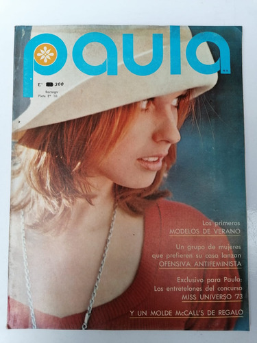 Revista Paula Nº152 Noviembre 1973