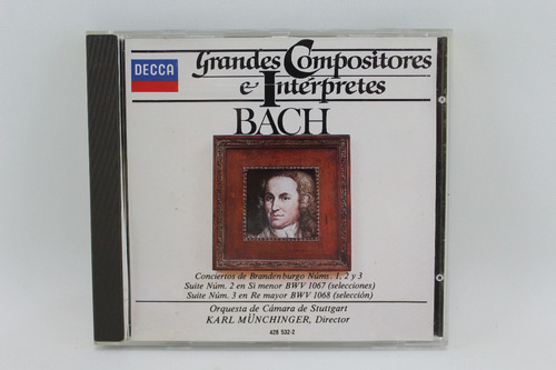 Cd 352 Grandes Compositores E Interpretes -- Bach