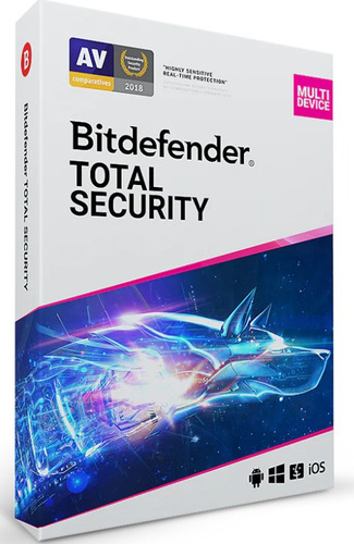 Bitdefender Total Security 2023 5 Dispositivos 1 Año Promo
