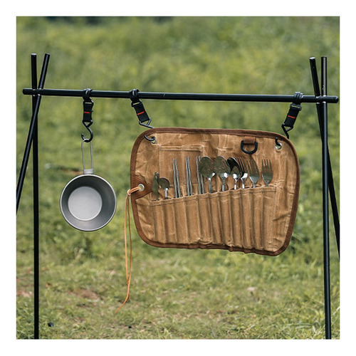 Bolsa De Almacenamiento De Vajilla Para Exteriores, Juego De